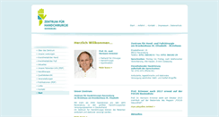 Desktop Screenshot of handchirurgie-ravensburg.de